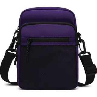 Lohol Klein Umhängetasche für Damen, Schultertasche Messenger Bag Sling Tasche Crossbody Tasche für Arbeit Reise Alltagsleben (Lila)