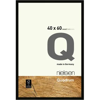 Nielsen Bilderrahmen Quadrum Holz 40 x 60 / Schwarz