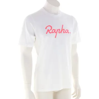 Rapha Cotton Large Logo Weiß/Pink S