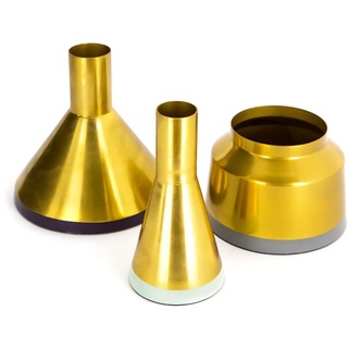 Qiyano Dekovase Vase Auro 100 3er-Set Lila lila