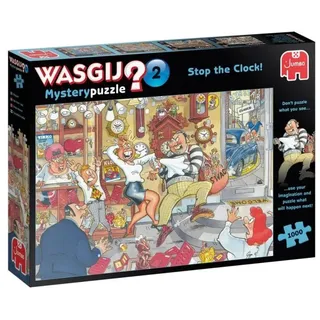 JUMBO Spiele Jumbo Wasgij Mystery - Stop the Clock 1000 Stück (81933)