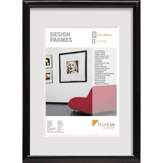 Kunststoff Bilderrahmen Design Frames schwarz, 50 x 70 cm
