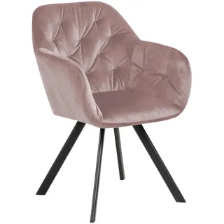 Actona Esszimmerstuhl Lola Dusty Rose