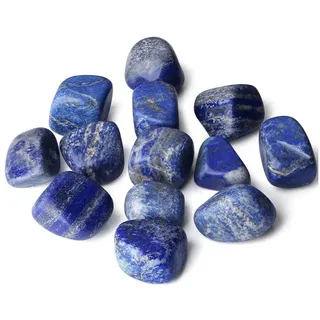 LuxusKollektion Edelstein Trommelsteine Lapislazuli Edelsteine Kristalle 100g P-lapislazuli