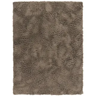 TT Home Hochflorteppich 160 x 220 cm Beige