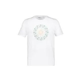 Ben Sherman Herren T-Shirt weiß Baumwolle, weiß, Frühjahr/Sommer 2026