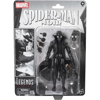 Marvel Legends Series Spider-Man Noir, Retro Cardback Spider-Man Comics Action-Figur zum Sammeln (15 cm)