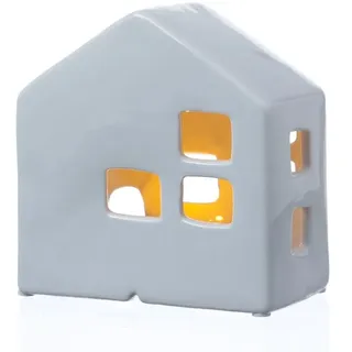 MARELIDA LED Haus Lichthaus Dekohaus Leuchthaus H: 13cm inkl. Batterie Innen
