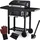 Holzkohlegrill schwarz