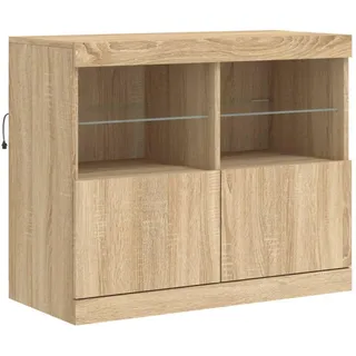 vidaXL Sideboard 81 x 67 x 37 cm Braun