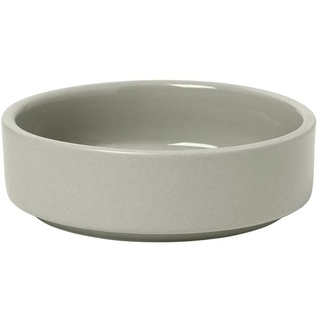 blomus Schüssel Pilar Schale Schälchen Schüssel Bowl Geschirr Keramik Mirage Grey 10, Keramik, (kein) grau