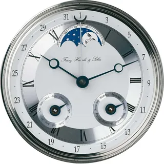 Hermle Wanduhr Pendeluhr Mahagoni 1/2 Stundenschlag - Hermle Modell: 70650-070058