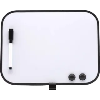 BNS Whiteboard Pinnwand Magnettafel Wandtafel Schreibtafel Marker Magnet Board Tafel Klein - Weiß