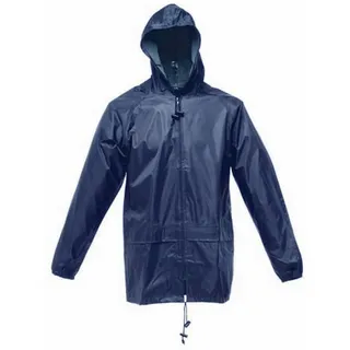 Regatta Herren Trw408 54070 Einfarbig Kapuze Langarm Jeansjacke Blau (Marine), Large