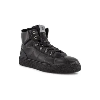BOGNER Herren Schnürschuhe schwarz Glattleder, schwarz, Herbst/Winter 2023/2024