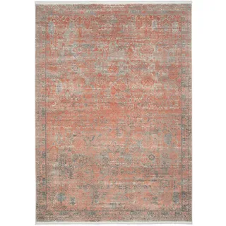 Dieter Knoll Webteppich Colore, Rosa, Textil, Abstraktes, rechteckig, 67x130 cm, Oeko-Tex® Standard 100, für Fußbodenheizung geeignet, rutschfest, in verschiedenen Größen erhältlich, Hausstauballergiker antistatisch, pflegeleicht, strapazierfähig, reißfest, Teppiche & Böden, Teppiche, Webteppiche