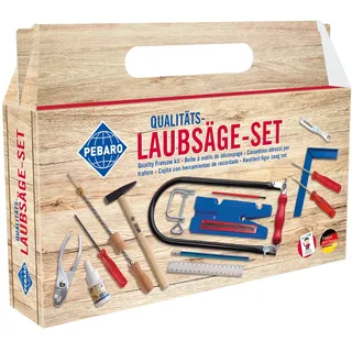 Pebaro Laubsäge-Set im Tragegriff-Karton (925P)