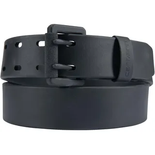 Carhartt Herren Water Repel, Durable TPU Coated Webbing Belts Gürtel, Schwarz mit mattschwarzem Finish, 38 - 38