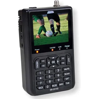Summit SM 201HD Satelliten Messgerät I Sat Finder für DVB-S/S2 I Digital