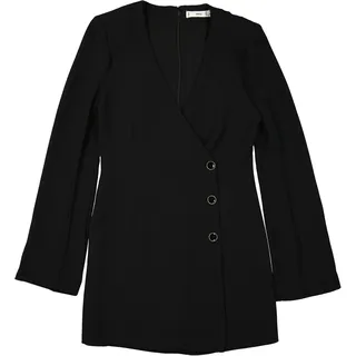 Mango Damen Blazerkleid 'Yess' schwarz (DE/NL/SE/PL, Alphanumerisch, M, Regular, Regular, schwarz) - M