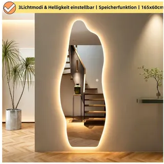 wdwritti Asymmetrischer Standspiegel 165 x 60 cm