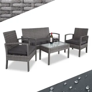 CASARIA Balkonset 7-tlg. Grau