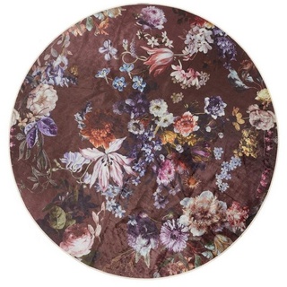Teppich Isabelle, Essenza, rund, Höhe: 6 mm, sehr weicher Flor braun