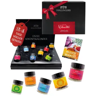Tee Adventskalender-Set 24 lose Tees "Tee & ColdBrew Eistee" Hallingers DE