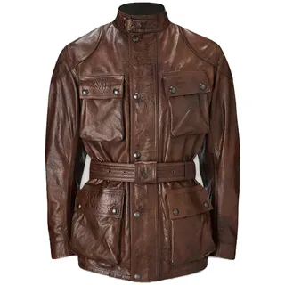 Belstaff Trialmaster Motorrad Lederjacke 3XL