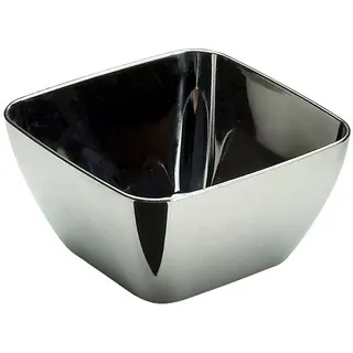 MONOUSO - Servierschüssel Plastik silber 75ml 5x5x3cm (200 Stück)