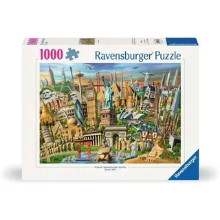 Ravensburger Sehenswürdigkeiten weltweit 1000 Teile