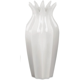 Blumenvase Porzellan Dekovase Vase 15cm Porzellan-Weiss