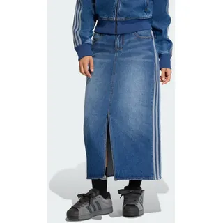 adidas Jeansrock Bleistiftrock Blau 32
