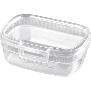 12x Curver Lunchbox 0,4l Snapbox transp., Lunchbox, Transparent
