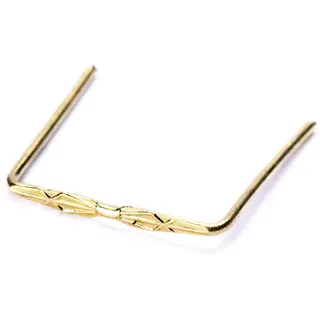 Wachtel Kristall K9 für Kronleuchter Glas Behang Lusterbehang (Clip Gold)
