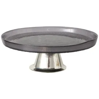 BOLTZE GRUPPE GmbH Etagere Etagere aus Glas KALIS, Ø 21 cm, Glas, (Etagere)