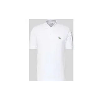 Poloshirt mit Label-Stitching Modell 'L.12.12 CORE', Weiss, XXL