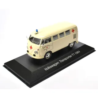IXO / ATLAS VW Transporter T1 Krankenwagen Krankenwagen Die-Cast Fertigmodell Maßstab 1:43