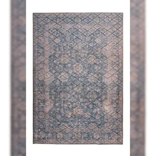 Kayoom Teppich Antique 225 Blau / Gold - CZRL1-80-150