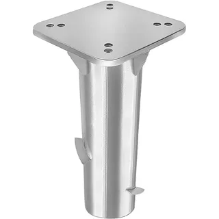 maytiimo Bodenhülse Metall Silber