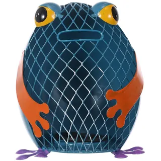 Tomfeel Frosch-spardose, Eisen-aufbewahrungsglas, Tier-geldglas, Metallornamente, Kunsthandwerk, Heimdekoration
