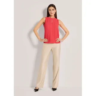 Madeleine Ärmellose Bluse zum Schlüpfen rot 48