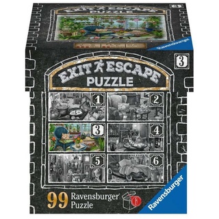 Ravensburger Puzzle Exit Im Gutshaus Teil 3 Wintergarten 16879, 99 Puzzleteile
