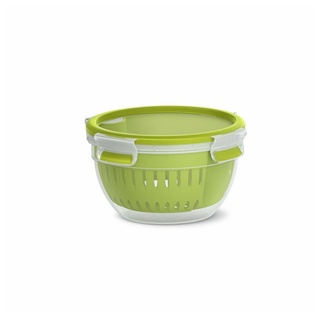 Emsa Frischhaltedose Clip & Go Fruit Bowl, Kunststoff, (1-tlg) grün