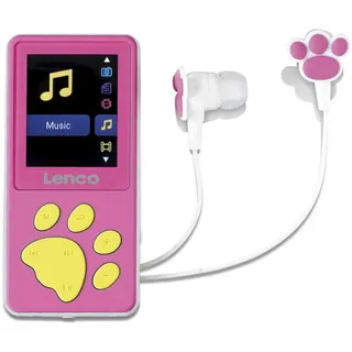 Lenco Xemio-560 MP3 Player 8 GB, Pink