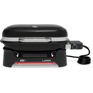 Weber Lumin Compact Tragbarer Kompakter Elektrogrill, Bis Zu 315 °C, Mit Deckelt