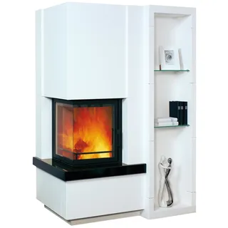 Hark Kaminbausatz Easy 500 5 kW inkl. Regal naturschwarz