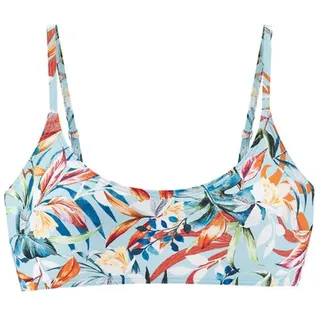 VENICE BEACH Bustier-Bikini-Top Damen Blau 34 Cup C/D