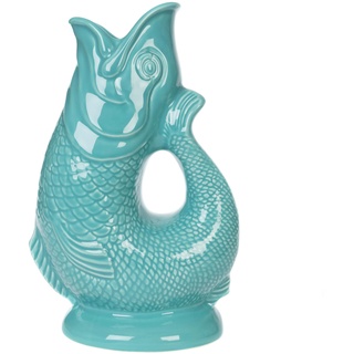 Gurgly Iconic Aqua Glug Krug Groß 28cm 1,4L - Fisch Wasserkrug Deko Fisch Vase Ornament Karaffe