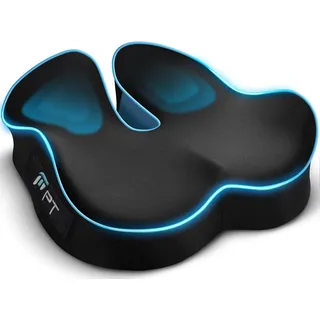 Ophy Sitzkissen Ergonomisches Sitzkeilkissen für Bürostuhl & Autositz, entlastet Wirbelsäule und erhöht den Sitzkomfort (Sitzkissen)